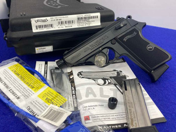 2021 Walther PPK/S .22 LR Blk 3.3" *THREADED GERMAN CONCEALED CARRY PISTOL*