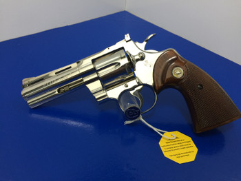 Colt Python Nickel .357Mag 4" 