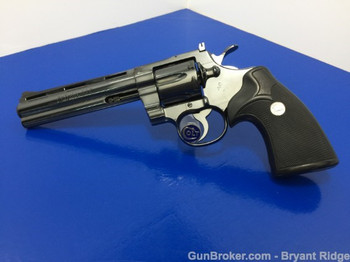 1973 Colt Python ROYAL BLUE 6in