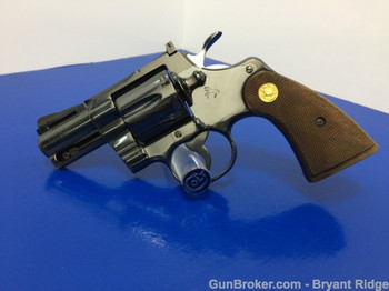 1975 Colt Python 2.5" ROYAL BLUE