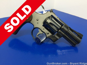 1975 Colt Python 2.5" ROYAL BLUE