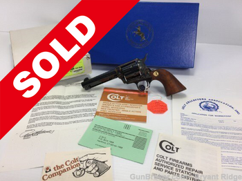 1992 Colt Custom Shop Single Action Army .45colt