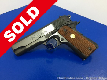 1983 Colt Combat Commander ROYAL BLUE .45acp