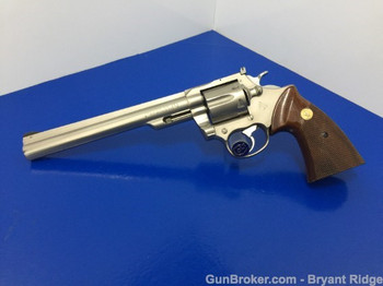 1981 Colt Trooper 8" Electroless Nickel .357