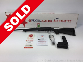 Ruger American Rimfire Synthetic 17HMR 18inch