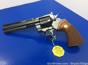 1978 Colt Python ROYAL BLUE 6in
