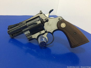 1978 Colt Python 2.5" ROYAL BLUE 