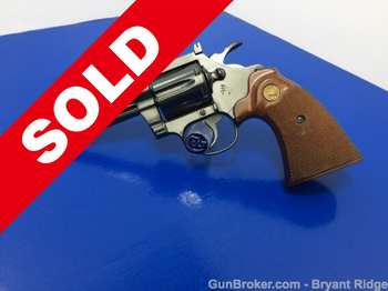 1978 Colt Diamondback 22lr Royal Blue