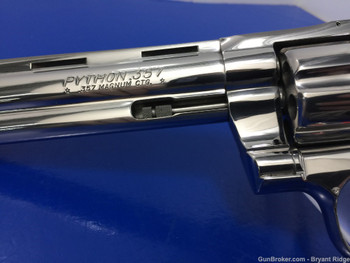 1994 Colt Python FACTORY BRIGHT STAINLESS 6"