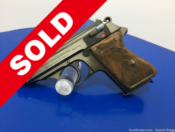1940 PRE WAR Walther PPK "RARE K SUFFIX" 7.65mm

Pre-WWII Commercial Zella Mehlis Example .32acp