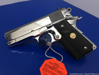 1985 Colt Officer ACP MIRRORED BRIGHT STAINLESS