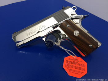 1993 Colt Officer ACP MIRRORED BRIGHT STAINLESS