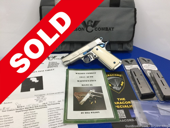 Wilson Combat Nitrous Pro Custom Special Edition .45ACP 1911 Stainless