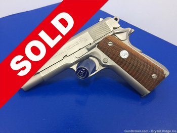 1976 Colt Combat Commander Satin Nickel .45ACP 4.25" Barrel