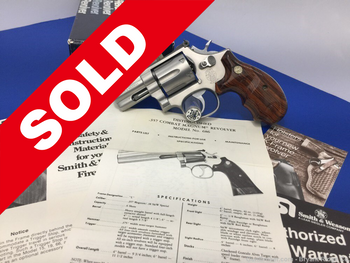 1984 Smith & Wesson 686 No Dash 2.5" Flawless RARE LEW HORTON EXCLUSIVE
*1 OF ONLY 2500*