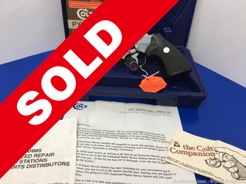 1993 Colt Python .357Magnum 4" Colt Royal Blue