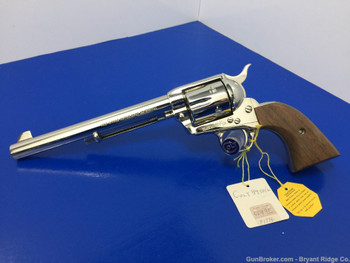 1980 Colt Single Action Army 7.5in NICKEL *Model P1776*