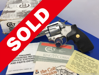 1992 Colt King Cobra 6" *BRIGHT STAINLESS STEEL