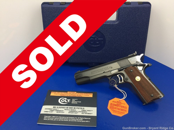 1985 Colt Gold Cup National Match Blue .45ACP