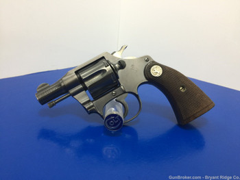 1931 Colt Bankers Special Blued 2" .38S&W