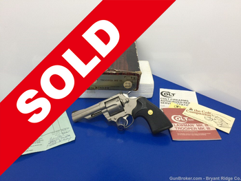 1981 Colt Trooper MK III .357Mag 4" *VERY SCARCE E-NICKEL MODEL*