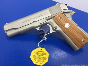 1972 Colt Combat Commander SATIN NICKEL 