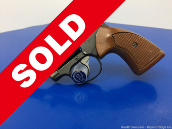 1976 Colt Cobra .38SPL 2" *GORGEOUS COLT ROYALE BLUE FINISH*