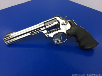 1995 Smith Wesson 686 Gorgeous Bright Stainless *RARE POWER PORTED MODEL