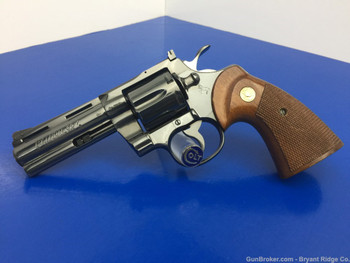 1976 Colt Python .357Mag 4" Blue
