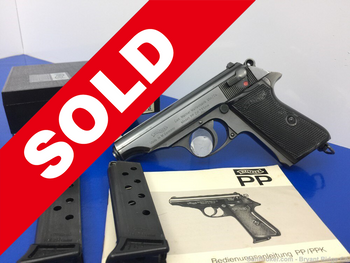1973 Walther Model PP 7.65MM "32acp" Blue