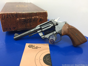 1975 Colt Police Positive Special 4" .38spl