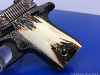 1991 Colt Mustang MKIV Series 80 .380ACP*BEAUTIFULLY MASTER ENGRAVED*