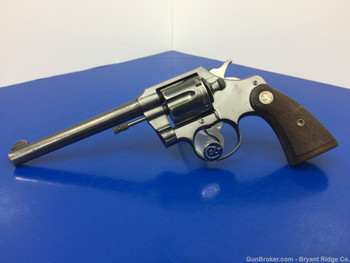 1931 Colt Official Police Model .22LR Blue