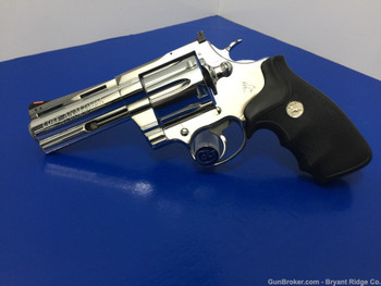 1994 Colt Anaconda 4in BRIGHT STAINLESS *100% Flawless