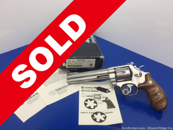 1990 Smith & Wesson Model 610 Stainless 10MM 6 1/2"