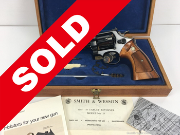 1979 Smith Wesson 25-2 6.5" Blue Finish *GORGEOUS RARE TARGET MODEL*