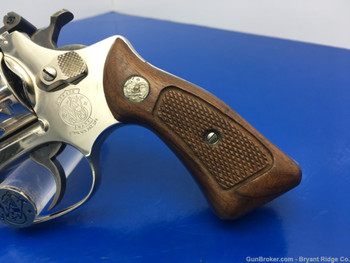 1982 Smith and Wesson Model 34-1 Nickel Finish .22LR 