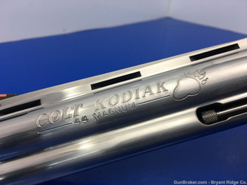 Colt Kodiak .44Mag Stainless Steel 6" *ONE OF 2000*