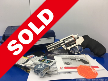 Colt King Cobra .357Mag 3" Stainless Steel Finish *BRAND NEW IN BOX*