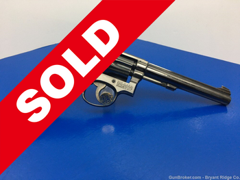 1971 Smith and Wesson Model 17-3 .22LR Blue 6"