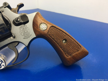 1982 Smith and Wesson Model 34-1 4" Blue Finish .22LR 