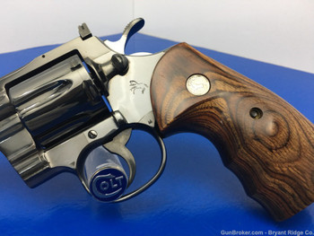 1999 Colt Python Elite EXTREMELY RARE 4" ROYAL BLUE..Colt Custom Shop Model