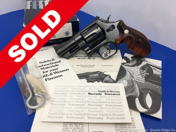 1985 Smith and Wesson 29-3 .44 Mag Blue 3" *RARE LEW HORTON COMBAT*