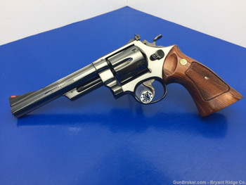Smith and Wesson 57 NO DASH 3T .41 Mag Blue 6" *WOOD PRESENTATION CASE*