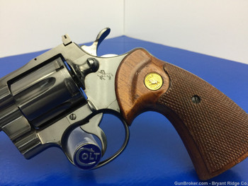 1965 Colt Python 4" Royal Blue Finish .357mag *EARLY 2ND GENERATION MODEL*