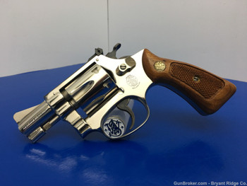 1981 Smith and Wesson 34-1 .22 LR 2" *GORGEOUS RARE NICKEL FINISH*