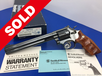 1989 Smith and Wesson 17 *K-22 MASTERPIECE* 8 3/8" *RARE FULL TARGET MODEL*