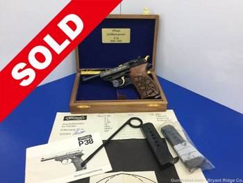 1988 Walther P38 50th Anniversary Edition 9mm *1 OF ONLY 500 EVER MADE*