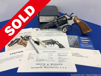 1977 Smith Wesson 18-4 .22 LR Blue 4" * K22 FULL TARGET COMBAT MASTERPIECE*