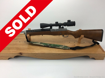 2005 Ruger Mini 14 Stainless Ranch Rifle 223/5.56 NATO *SEALS RIFLE SCOPE*